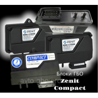 Блок керування ГБО Zenit AG Compact 4 циліндри б.у. блок go AG Compact 4 б.у