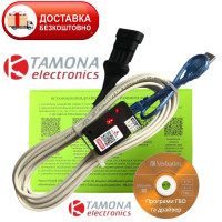 FTDI Кабель шнур TAMONA для настройки ГБО TAMONA интерфейс с индикацией для настройки Гбо TAMONA