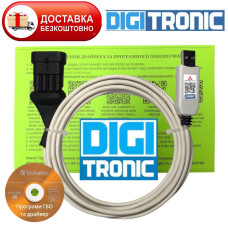 Кабель гбо Digitronic для настройки ГБО Digitronic інтерфейс для налаштування ГБО Digitronic