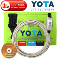 Кабель гбо Yota Red, Yota Blue для налаштування ГБО Yota інтерфейс для налаштування ГБО Yota Red, Yota Blue