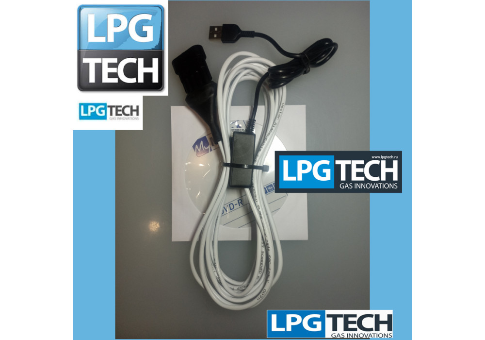 Кабель шнур LPGTech для налаштування ГБО LPGTech