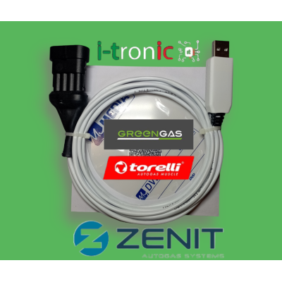Кабель для гбо 4 поколения Torelli, Zenit, I-Tronic, Greengas, Nazorati, Prins Autronic