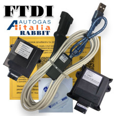 Кабель гбо RABBIT Autogasitalia на чіпі FTDI з індикацією