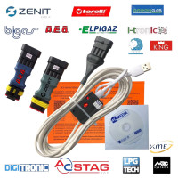 Кабель гбо Stag, AEB, Zenit універсальний аналог оригінального кабелю Stag з індикацією