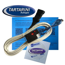 Кабель для діагностики та налаштування ГБО TARTARINI з індикацією сигналів на чіпі FTDI