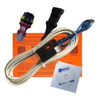 Кабель для діагностики та налаштування ГБО Zavoli Alisei 8-піновий на чипі FTDI з індікацією