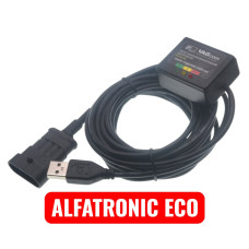 Кабель для діагностики та налаштування ГБО Alfatronic Eco. Адаптер для ГБО Alfatronic Eco на чипі FTDI