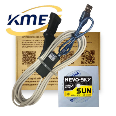 Кабель для налаштування та діагностики гбо KME NEVO-SKY SUN з індикацією на чіпі FTDI