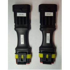 Перехідники гбо Stag-Zenit Stag-AEB комплект повноцінних 4-х контактних перехідників гбо для будь-яких видів кабелів Stag.